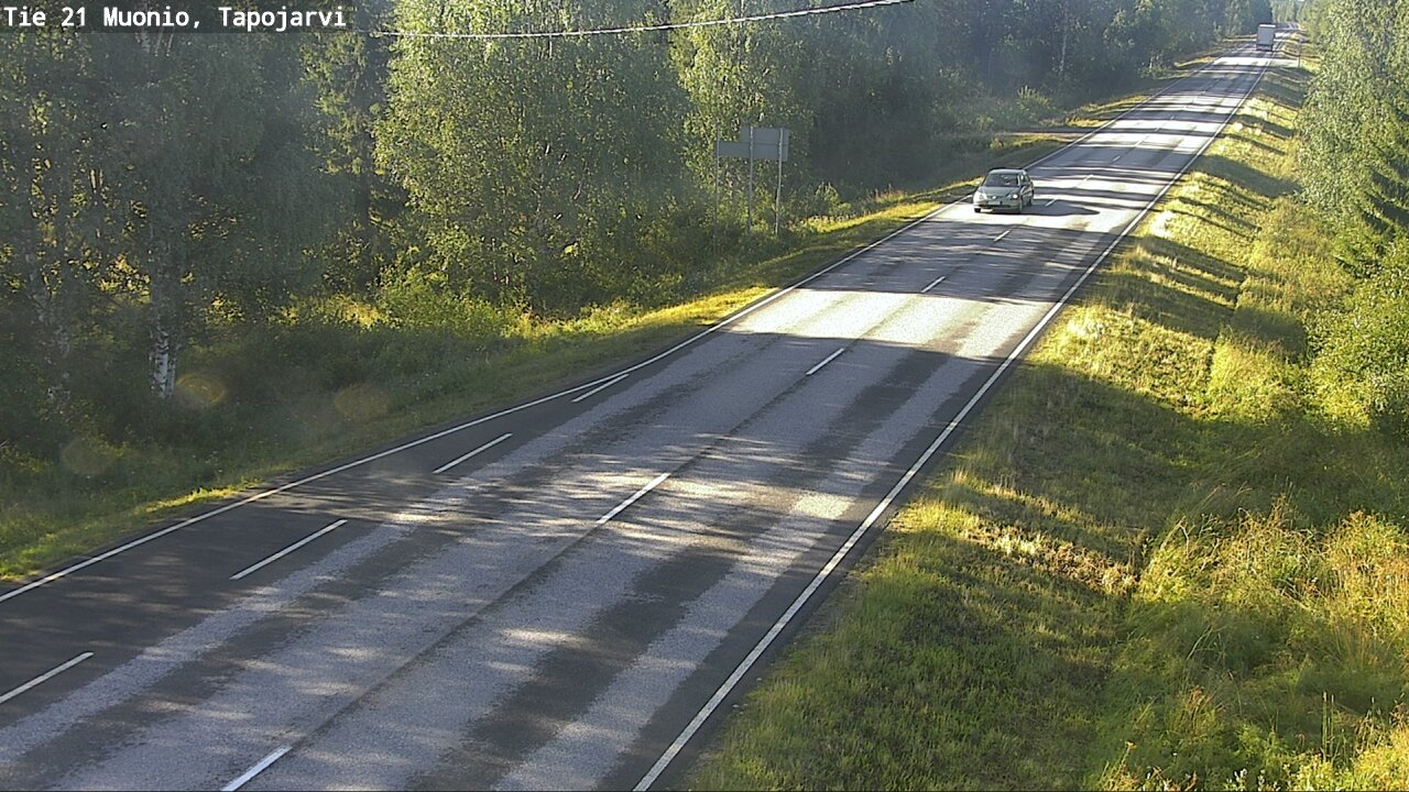 Kelikamerat Kuva Tie 21 Muonio, Tapojärvi, Muonio, Lappi