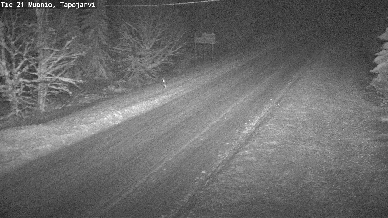 Weather Camera Image Väg 21 Muonio, Tapojärvi, Muonio, Lappi
