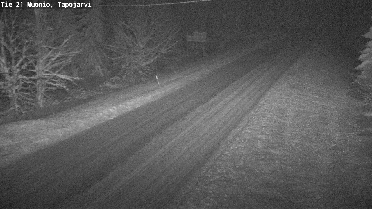 Weather Camera Image Väg 21 Muonio, Tapojärvi, Muonio, Lappi
