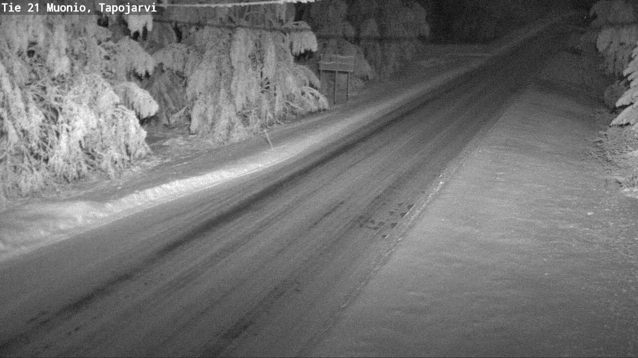 Kelikamerat Kuva Tie 21 Muonio, Tapojärvi, Muonio, Lappi