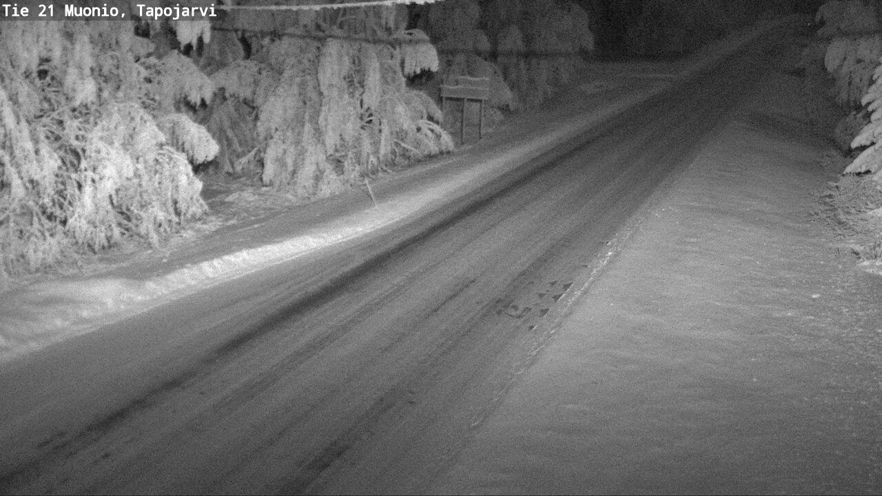 Kelikamerat Kuva Tie 21 Muonio, Tapojärvi, Muonio, Lappi