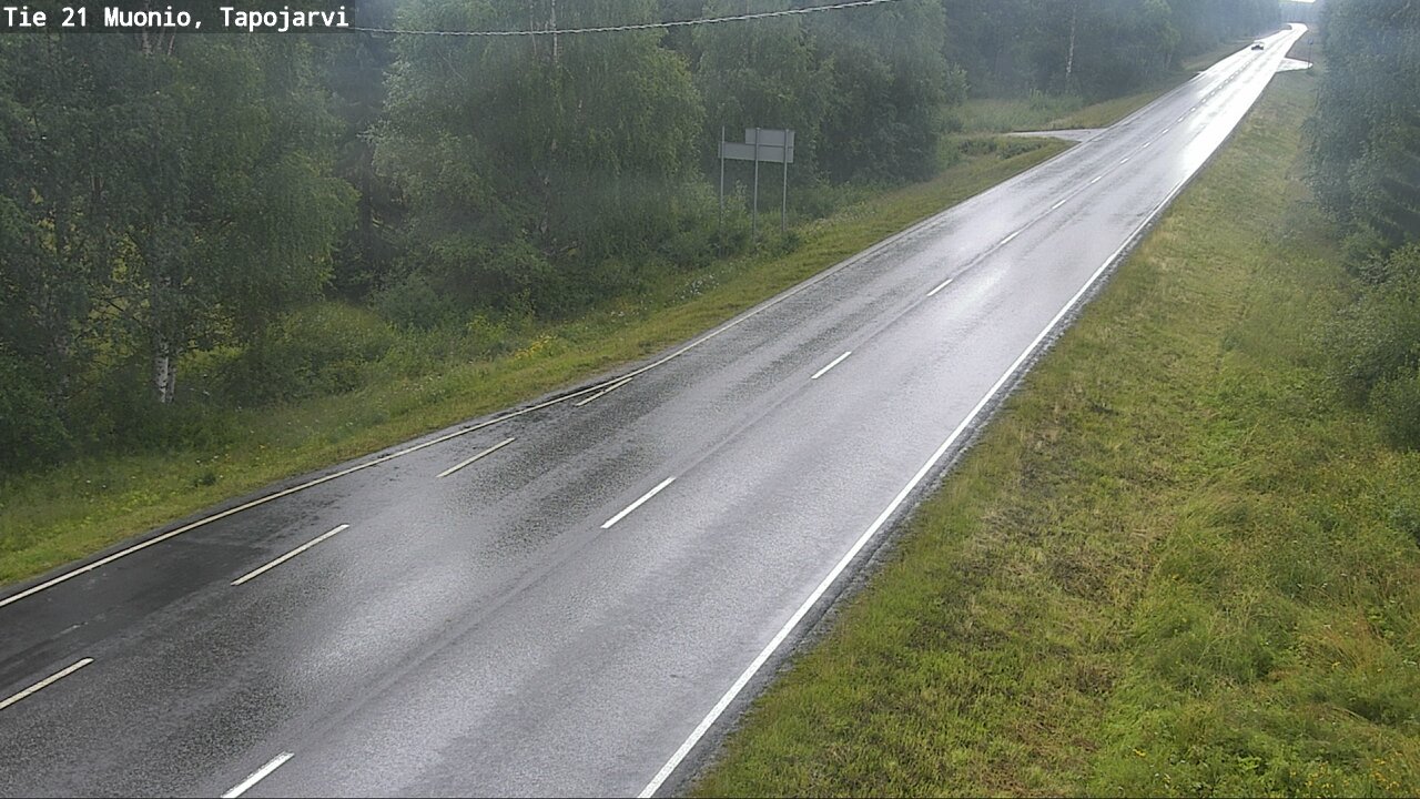 Kelikamerat Kuva Tie 21 Muonio, Tapojärvi, Muonio, Lappi