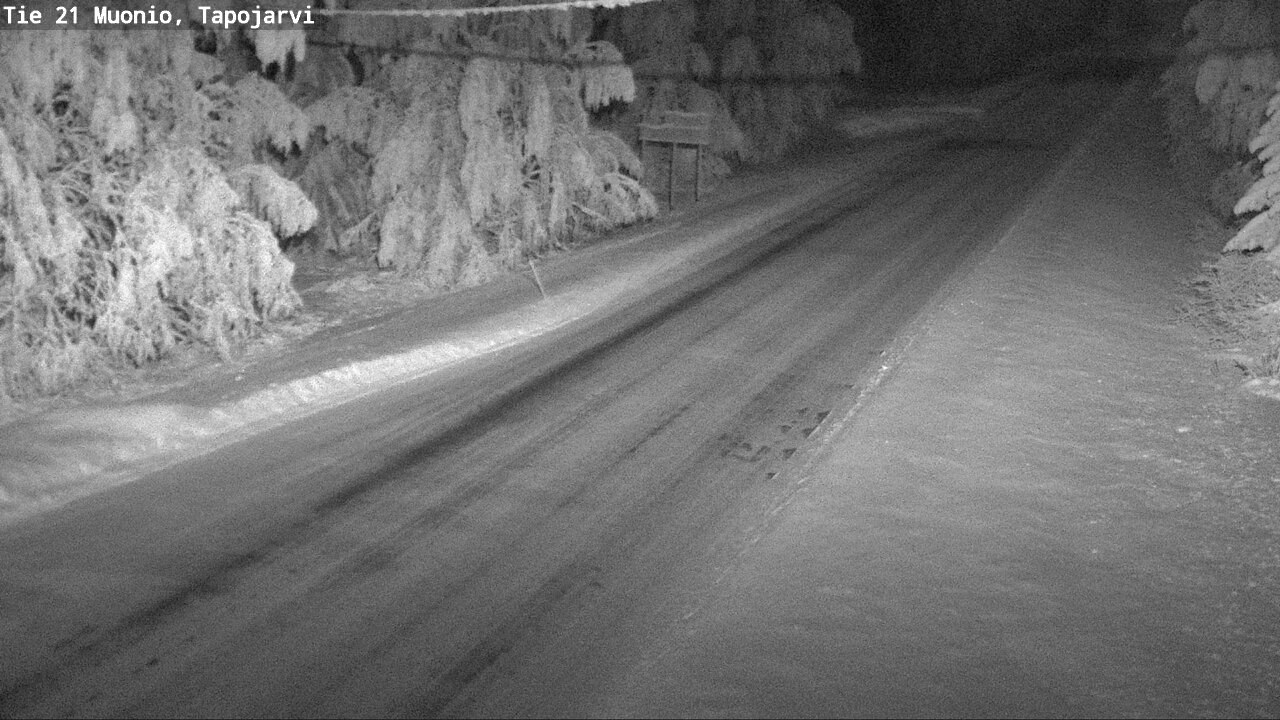 Kelikamerat Kuva Tie 21 Muonio, Tapojärvi, Muonio, Lappi