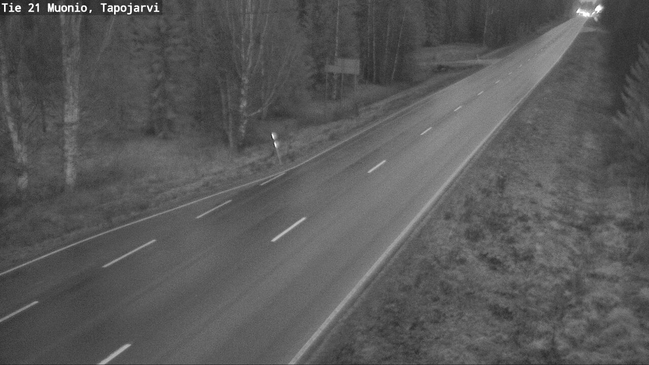 Kelikamerat Kuva Tie 21 Muonio, Tapojärvi, Muonio, Lappi