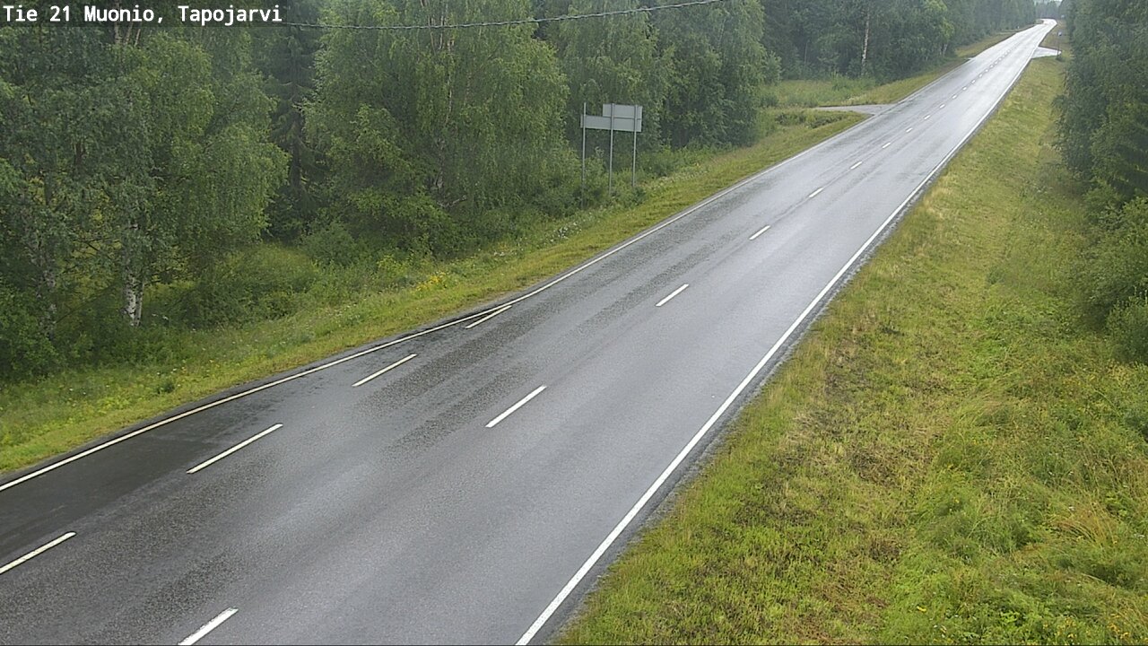 Kelikamerat Kuva Tie 21 Muonio, Tapojärvi, Muonio, Lappi