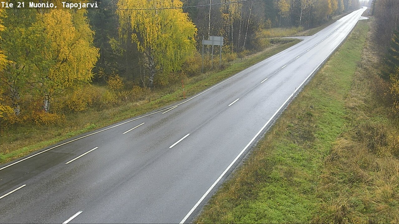 Kelikamerat Kuva Tie 21 Muonio, Tapojärvi, Muonio, Lappi