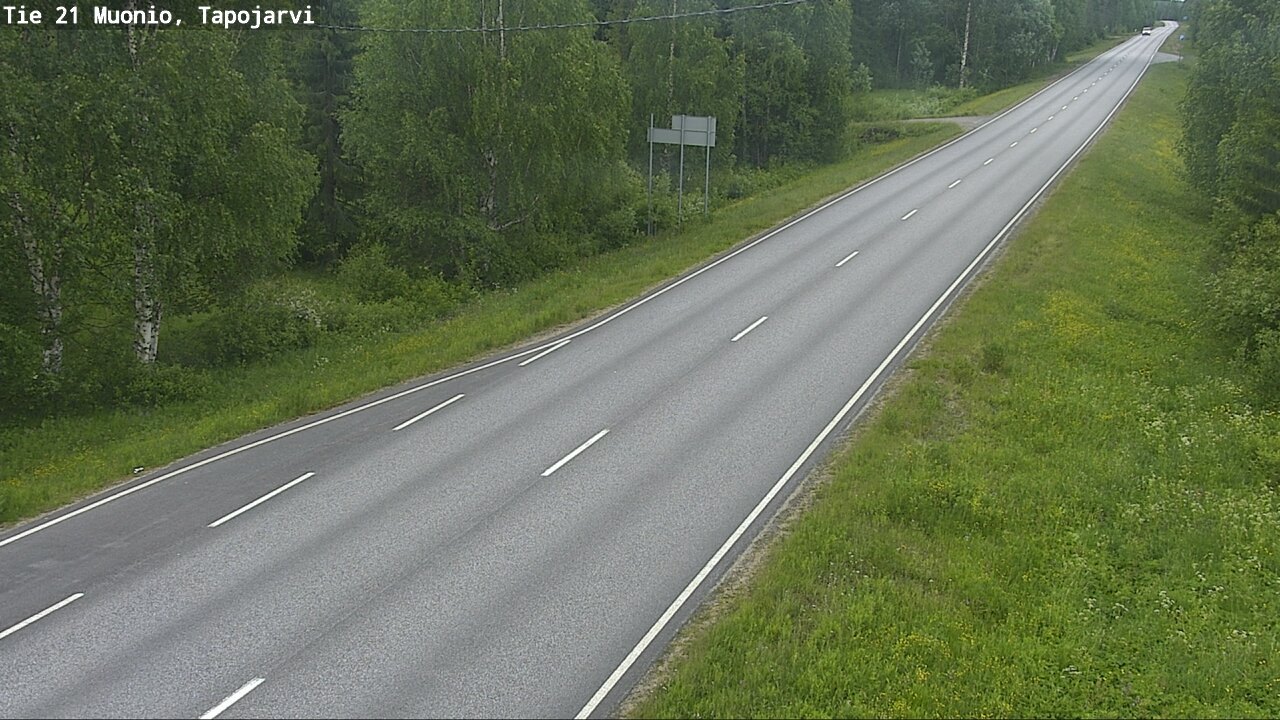 Kelikamerat Kuva Tie 21 Muonio, Tapojärvi, Muonio, Lappi