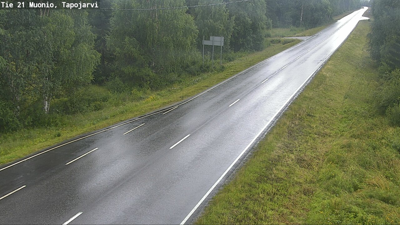 Kelikamerat Kuva Tie 21 Muonio, Tapojärvi, Muonio, Lappi