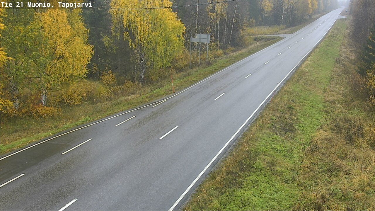 Kelikamerat Kuva Tie 21 Muonio, Tapojärvi, Muonio, Lappi