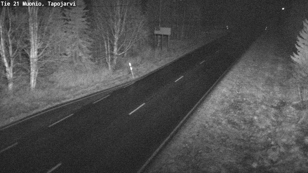 Kelikamerat Kuva Tie 21 Muonio, Tapojärvi, Muonio, Lappi