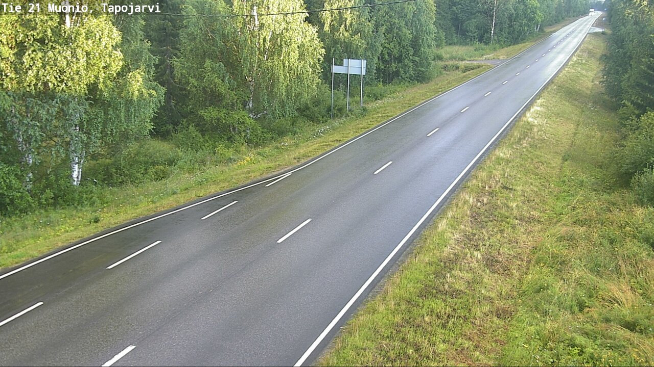 Kelikamerat Kuva Tie 21 Muonio, Tapojärvi, Muonio, Lappi