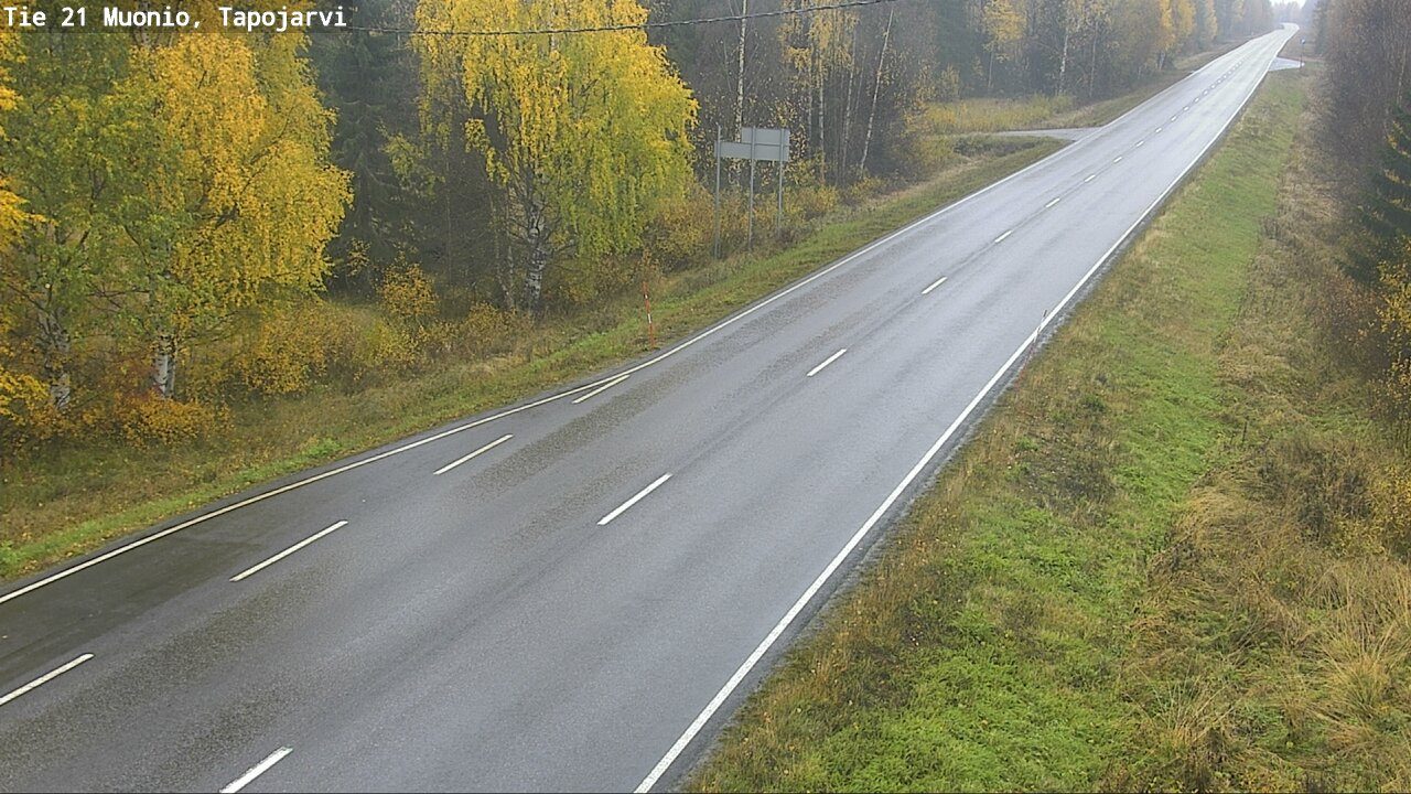 Kelikamerat Kuva Tie 21 Muonio, Tapojärvi, Muonio, Lappi