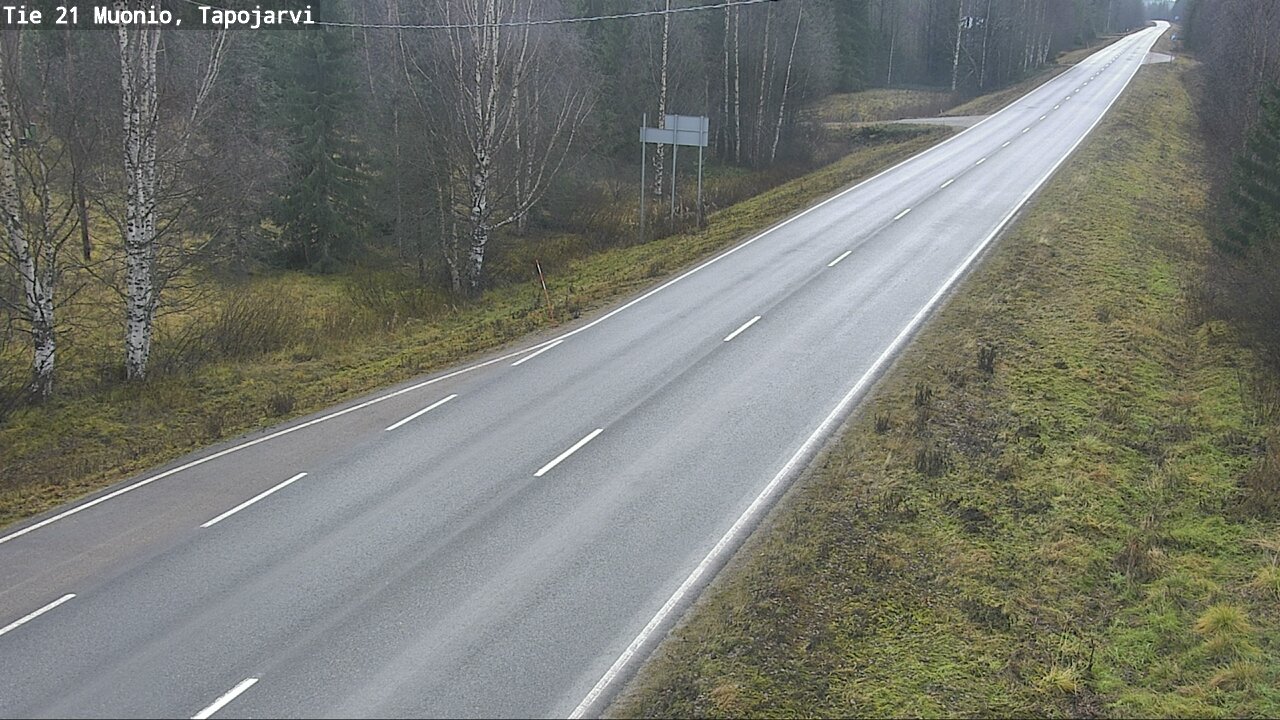 Kelikamerat Kuva Tie 21 Muonio, Tapojärvi, Muonio, Lappi