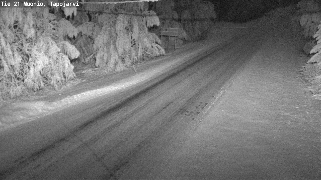 Kelikamerat Kuva Tie 21 Muonio, Tapojärvi, Muonio, Lappi