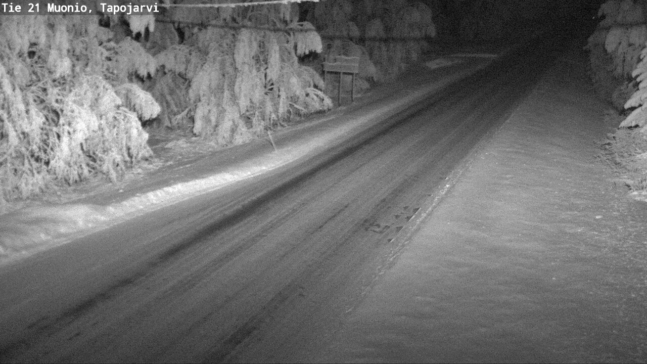 Kelikamerat Kuva Tie 21 Muonio, Tapojärvi, Muonio, Lappi