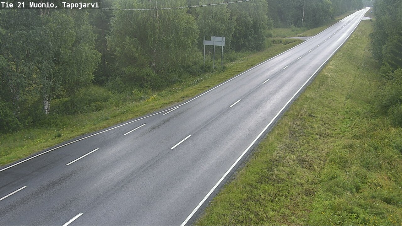 Kelikamerat Kuva Tie 21 Muonio, Tapojärvi, Muonio, Lappi