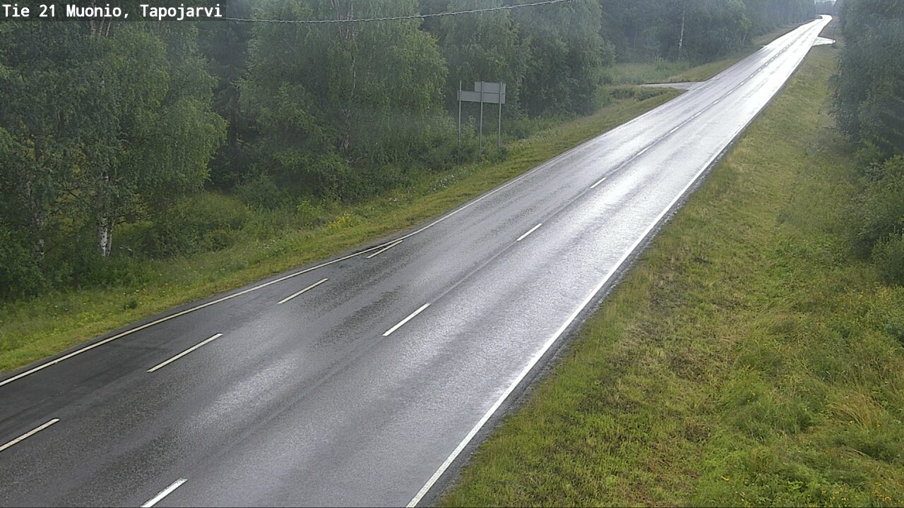 Kelikamerat Kuva Tie 21 Muonio, Tapojärvi, Muonio, Lappi