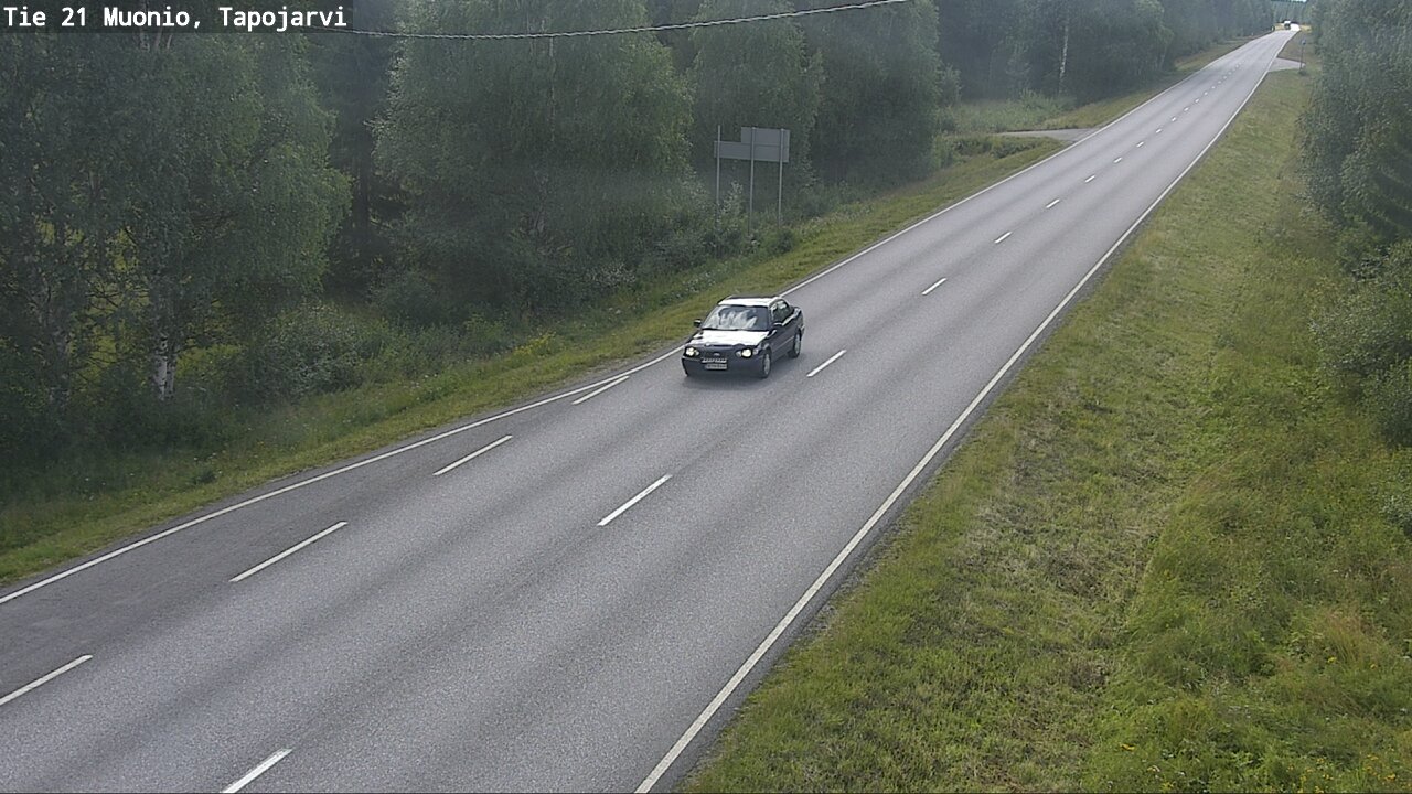 Weather Camera Image Road 21 Muonio, Tapojärvi, Muonio, Lappi