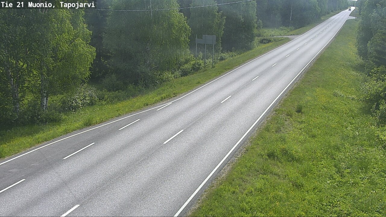 Kelikamerat Kuva Tie 21 Muonio, Tapojärvi, Muonio, Lappi