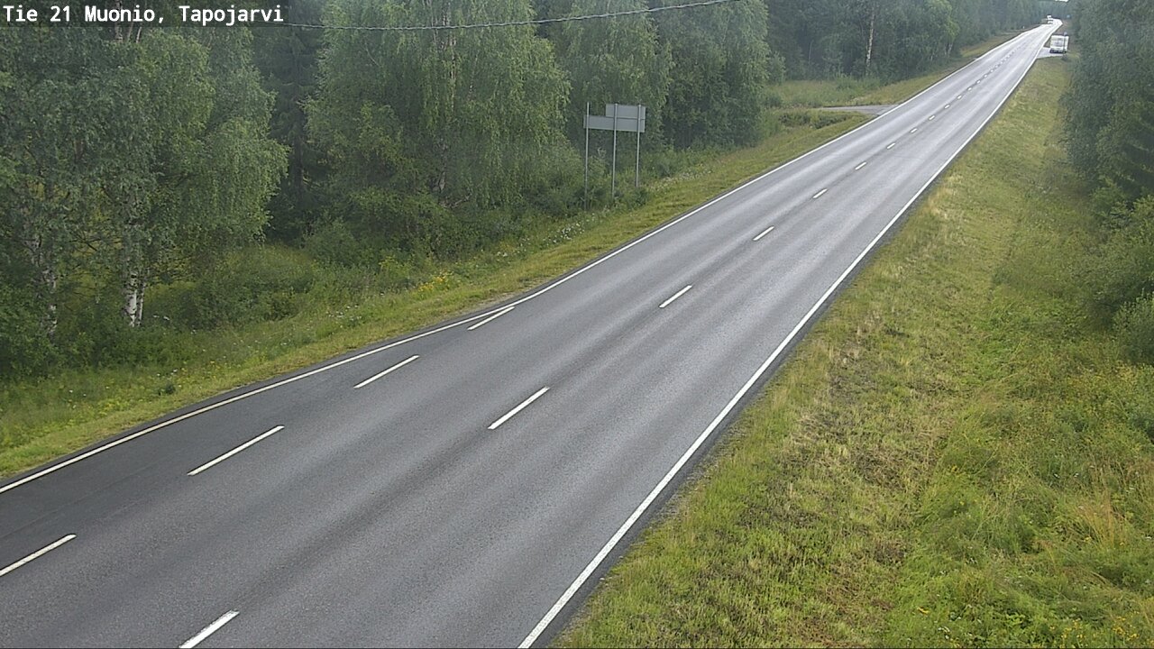 Kelikamerat Kuva Tie 21 Muonio, Tapojärvi, Muonio, Lappi