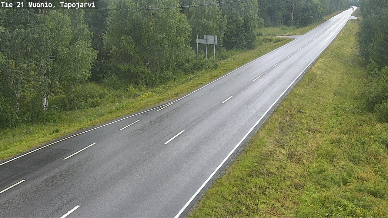 Kelikamerat Kuva Tie 21 Muonio, Tapojärvi, Muonio, Lappi