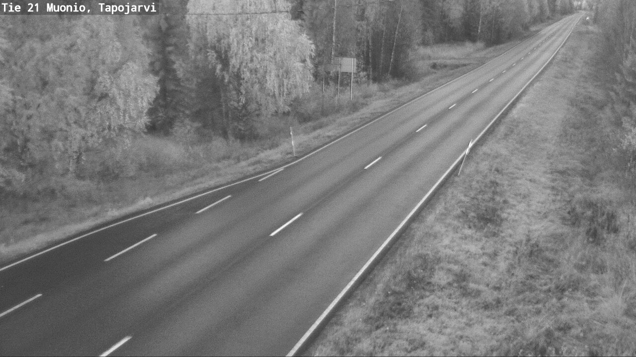 Kelikamerat Kuva Tie 21 Muonio, Tapojärvi, Muonio, Lappi