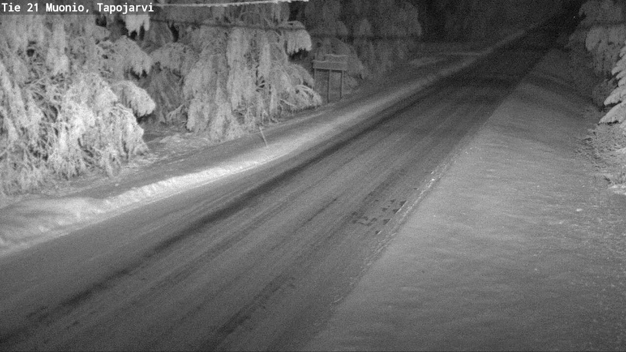 Kelikamerat Kuva Tie 21 Muonio, Tapojärvi, Muonio, Lappi