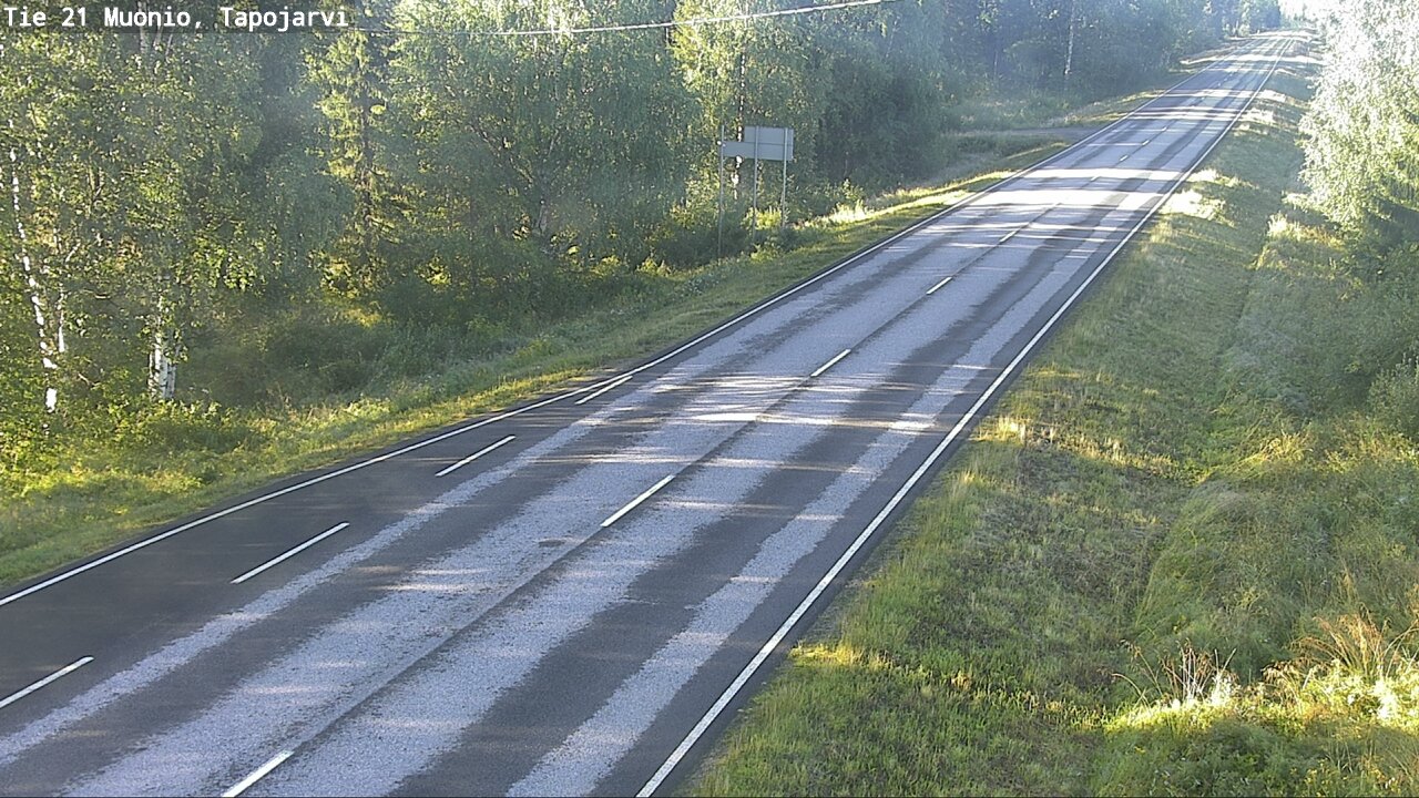 Kelikamerat Kuva Tie 21 Muonio, Tapojärvi, Muonio, Lappi