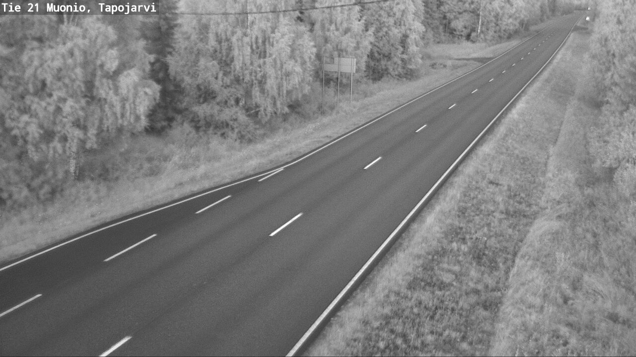 Kelikamerat Kuva Tie 21 Muonio, Tapojärvi, Muonio, Lappi