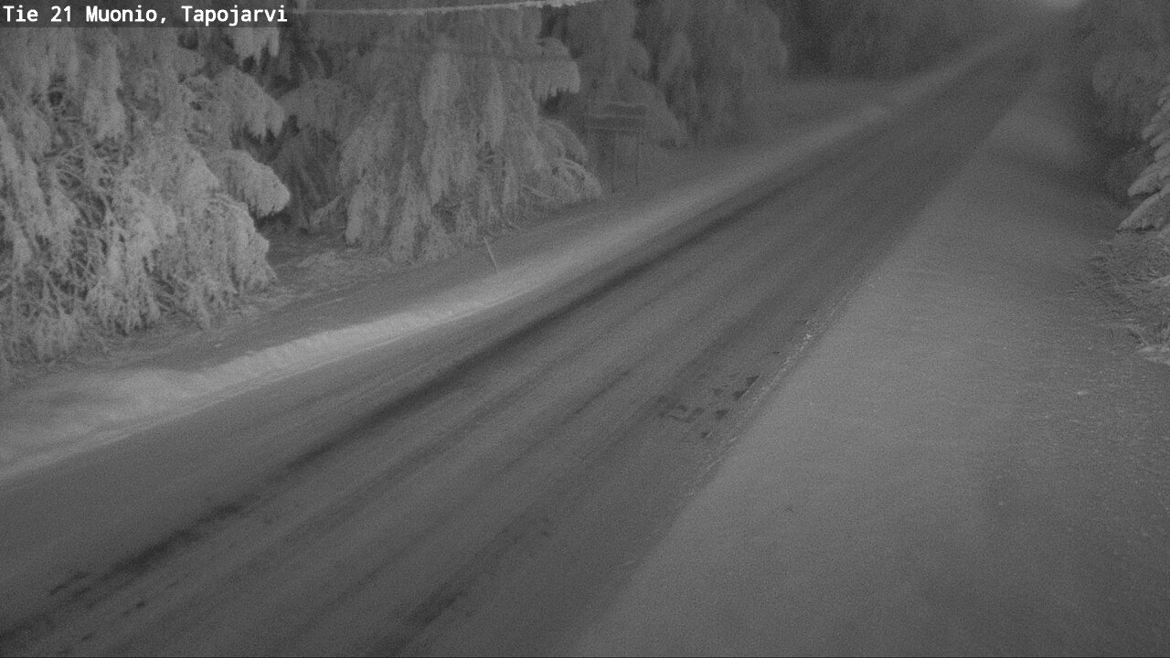 Kelikamerat Kuva Tie 21 Muonio, Tapojärvi, Muonio, Lappi