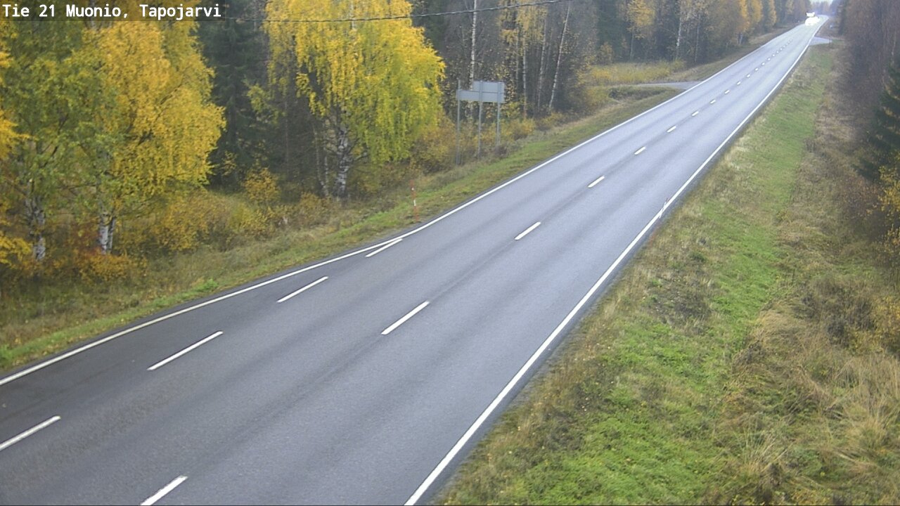 Kelikamerat Kuva Tie 21 Muonio, Tapojärvi, Muonio, Lappi