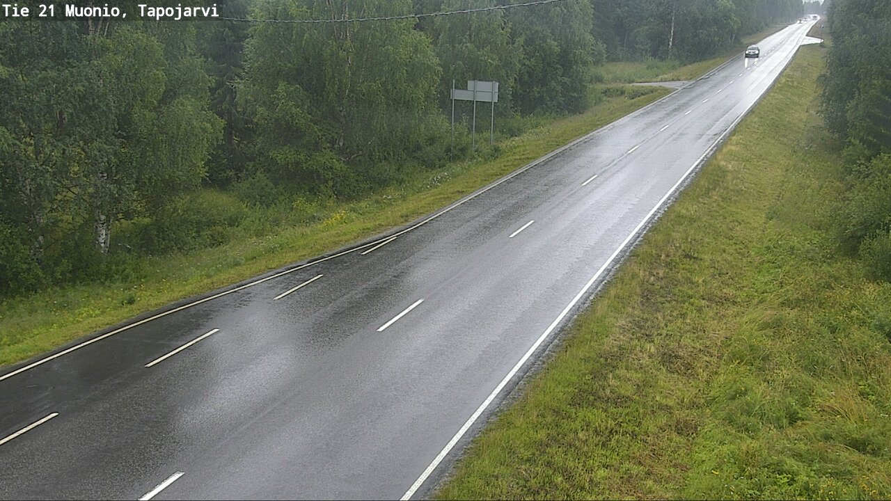 Kelikamerat Kuva Tie 21 Muonio, Tapojärvi, Muonio, Lappi