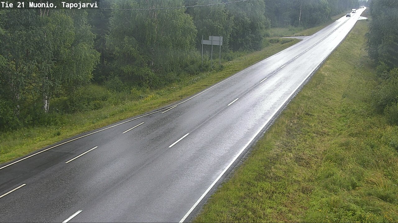 Kelikamerat Kuva Tie 21 Muonio, Tapojärvi, Muonio, Lappi