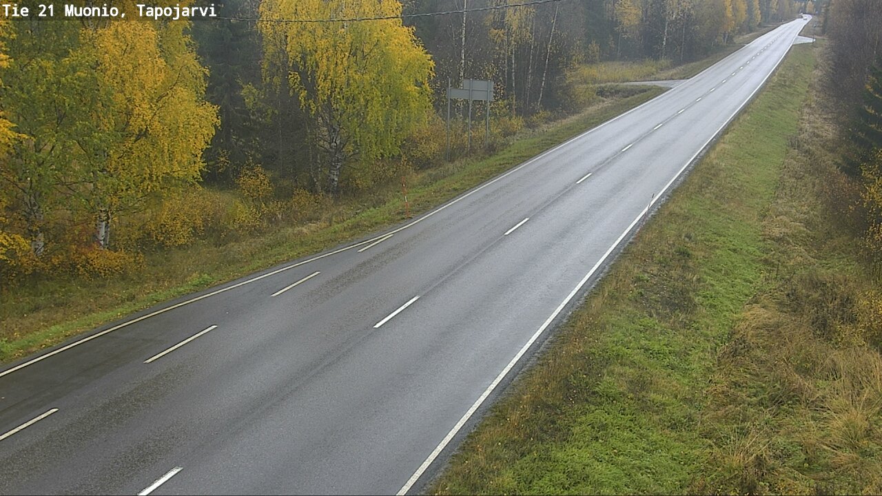 Kelikamerat Kuva Tie 21 Muonio, Tapojärvi, Muonio, Lappi