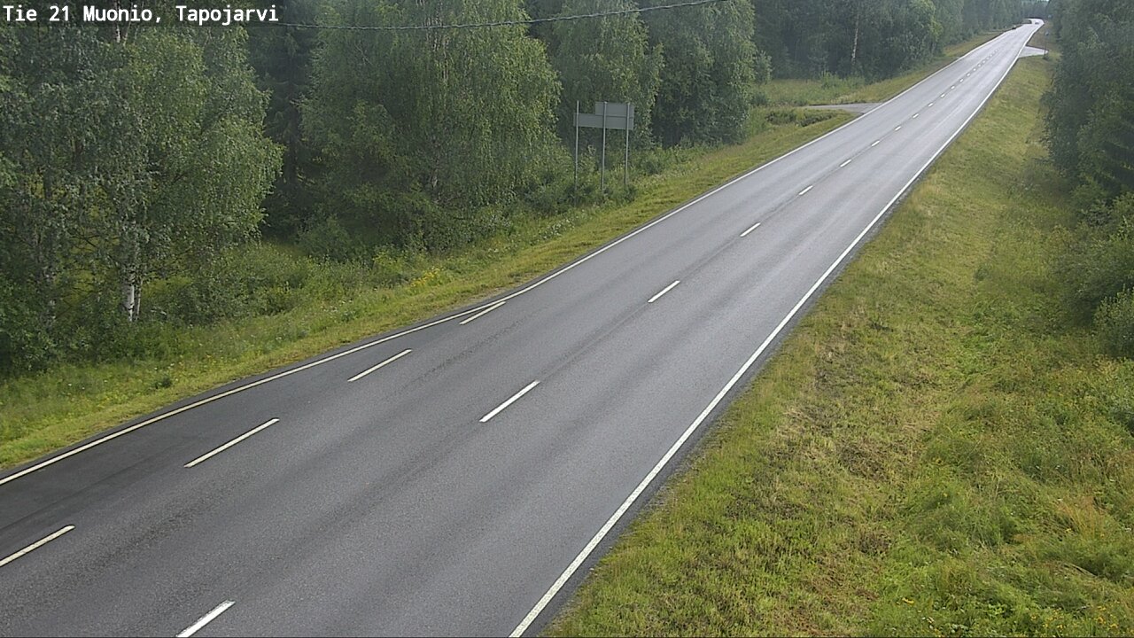 Kelikamerat Kuva Tie 21 Muonio, Tapojärvi, Muonio, Lappi