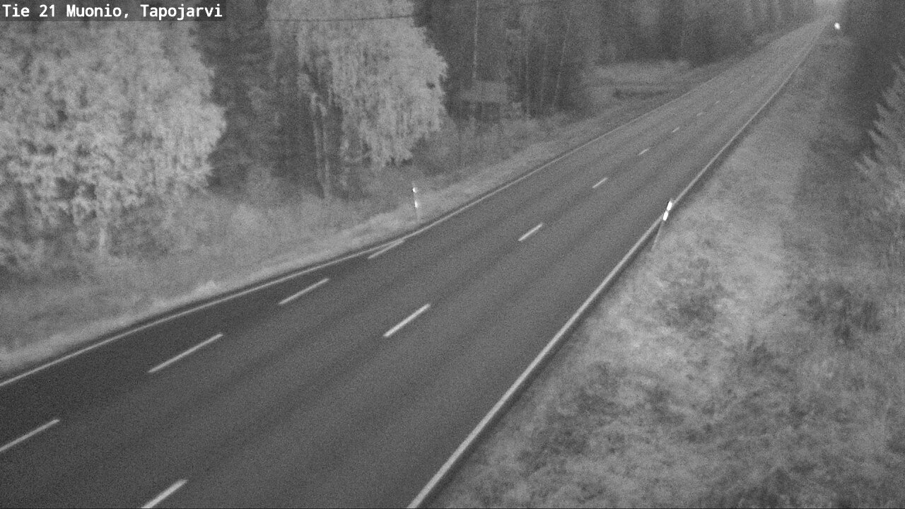 Kelikamerat Kuva Tie 21 Muonio, Tapojärvi, Muonio, Lappi