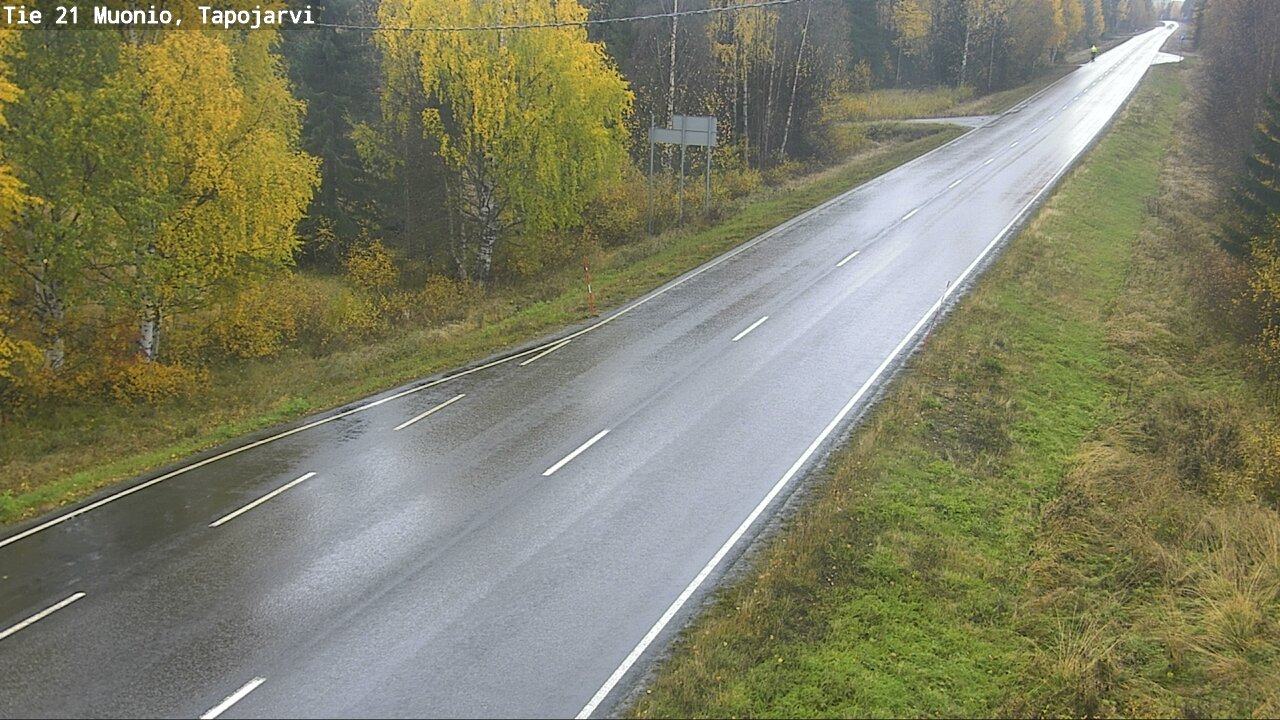 Kelikamerat Kuva Tie 21 Muonio, Tapojärvi, Muonio, Lappi