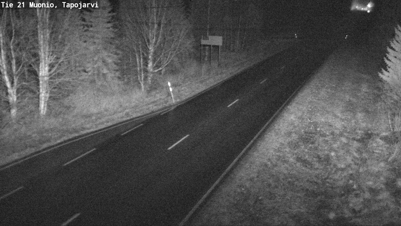 Kelikamerat Kuva Tie 21 Muonio, Tapojärvi, Muonio, Lappi