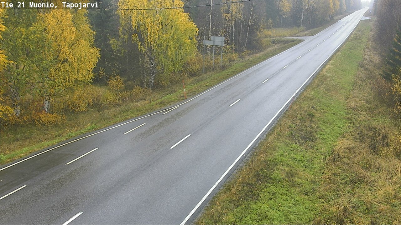 Kelikamerat Kuva Tie 21 Muonio, Tapojärvi, Muonio, Lappi