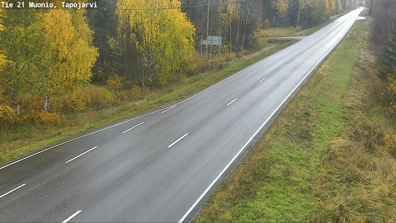 Kelikamerat Kuva Tie 21 Muonio, Tapojärvi, Muonio, Lappi