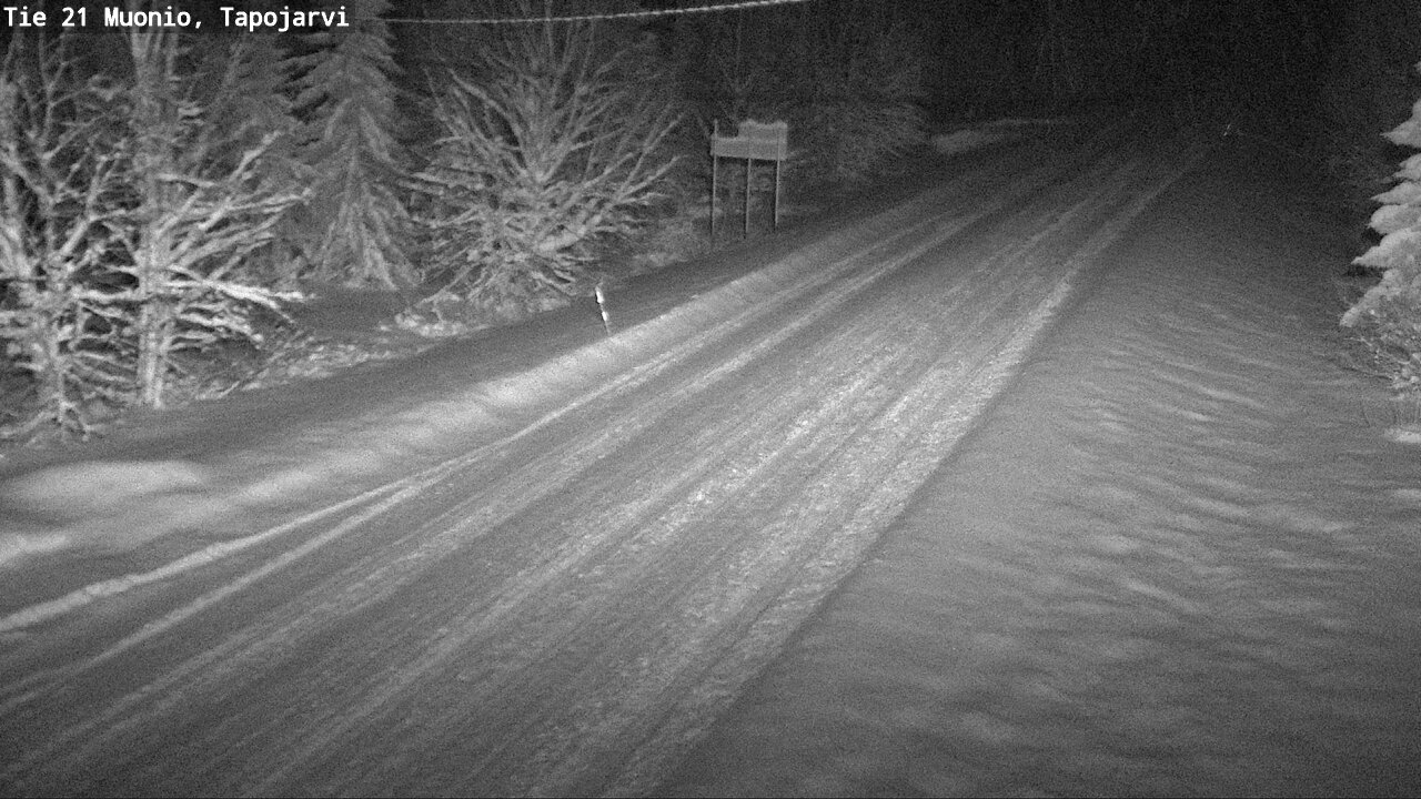 Kelikamerat Kuva Tie 21 Muonio, Tapojärvi, Muonio, Lappi