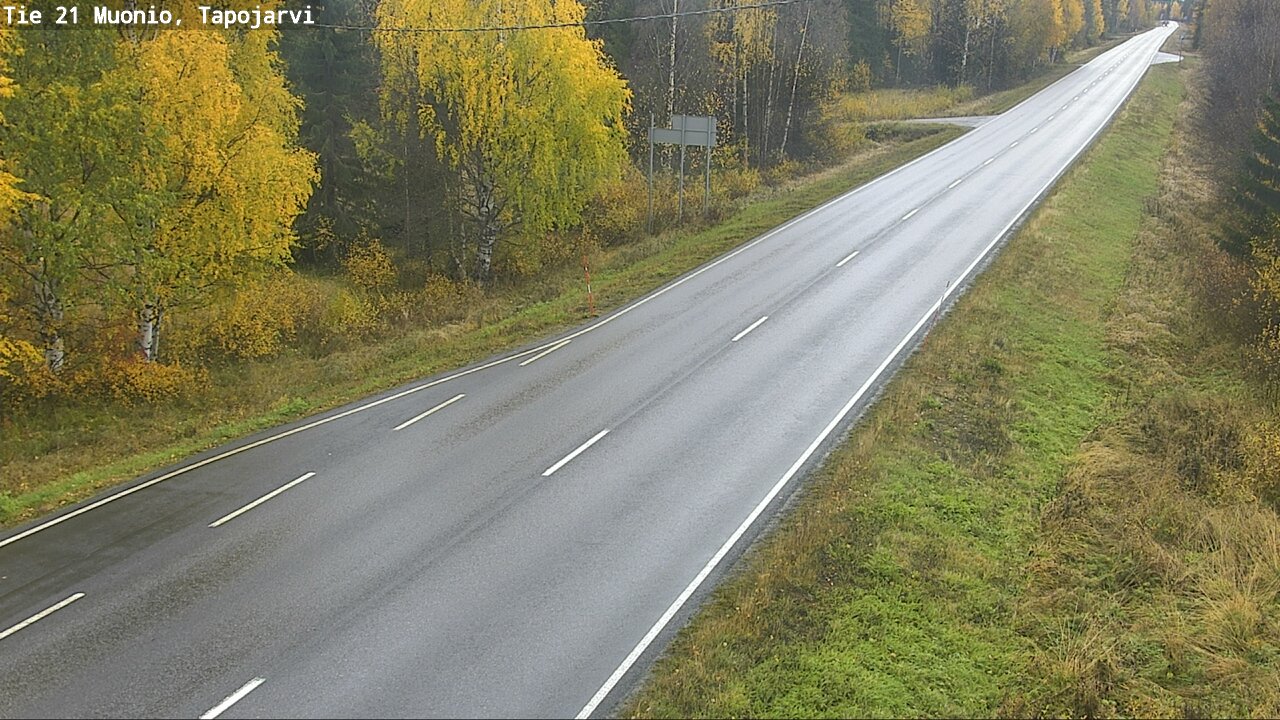 Kelikamerat Kuva Tie 21 Muonio, Tapojärvi, Muonio, Lappi