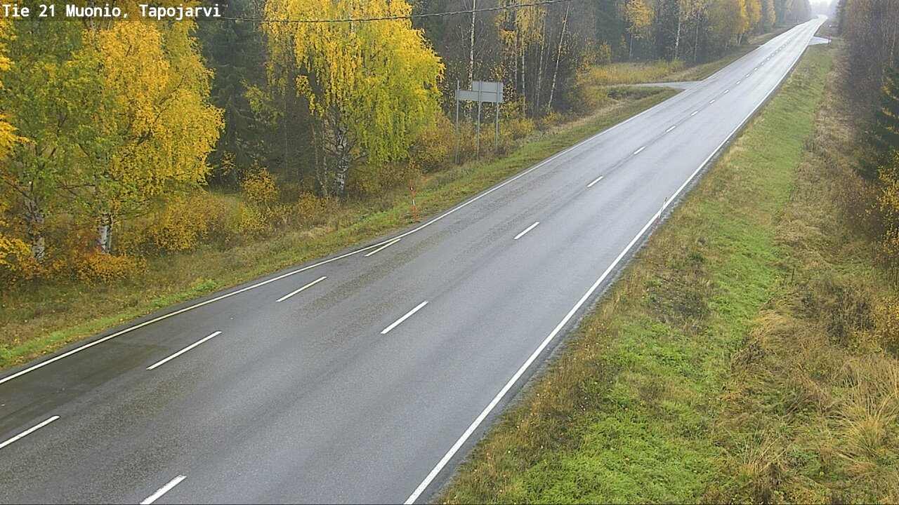 Kelikamerat Kuva Tie 21 Muonio, Tapojärvi, Muonio, Lappi