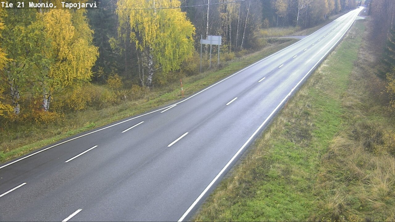 Kelikamerat Kuva Tie 21 Muonio, Tapojärvi, Muonio, Lappi