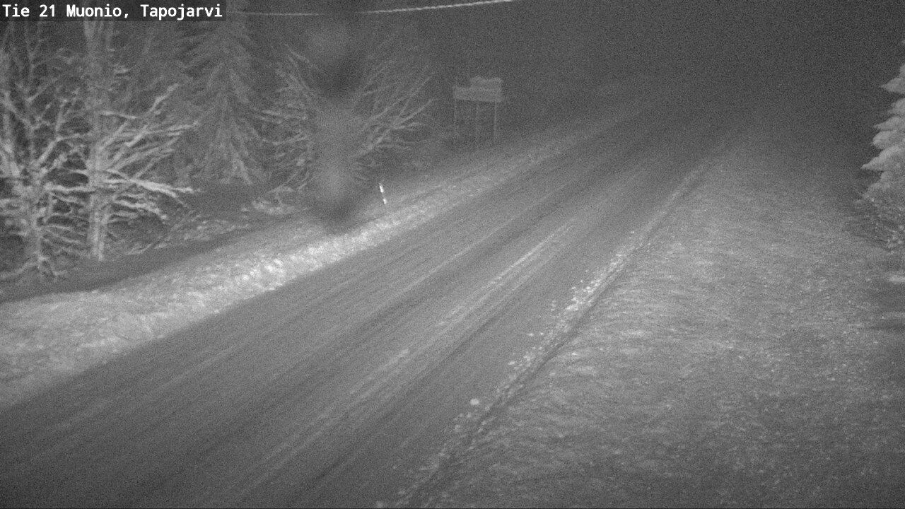 Weather Camera Image Väg 21 Muonio, Tapojärvi, Muonio, Lappi
