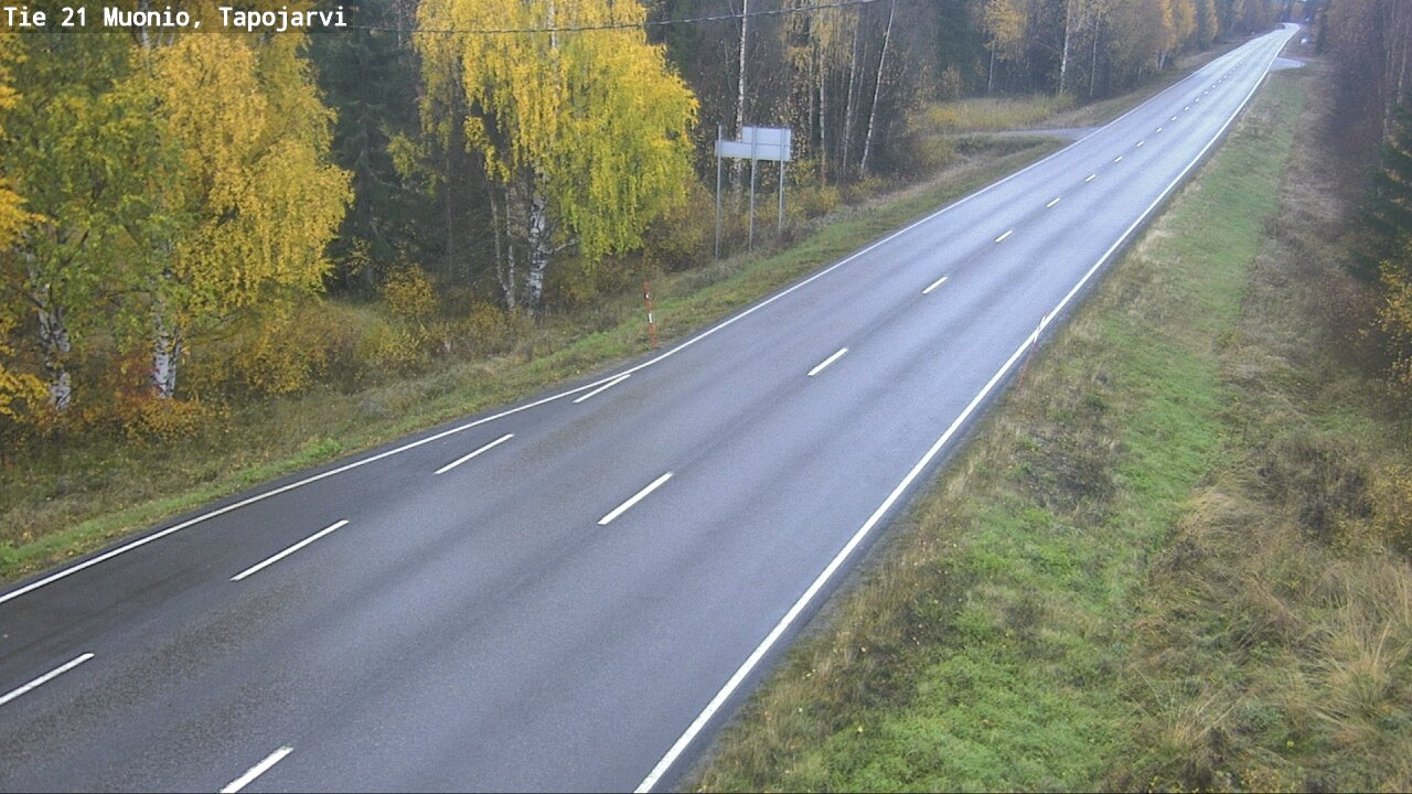 Kelikamerat Kuva Tie 21 Muonio, Tapojärvi, Muonio, Lappi