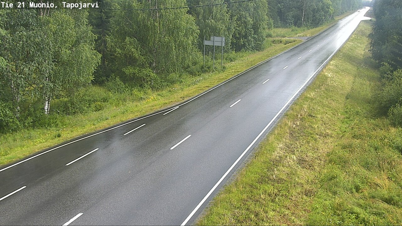 Kelikamerat Kuva Tie 21 Muonio, Tapojärvi, Muonio, Lappi