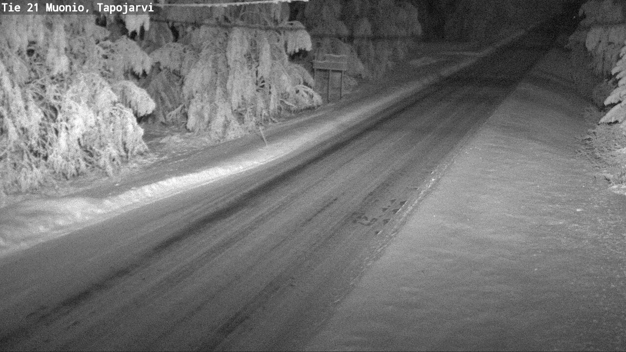 Kelikamerat Kuva Tie 21 Muonio, Tapojärvi, Muonio, Lappi