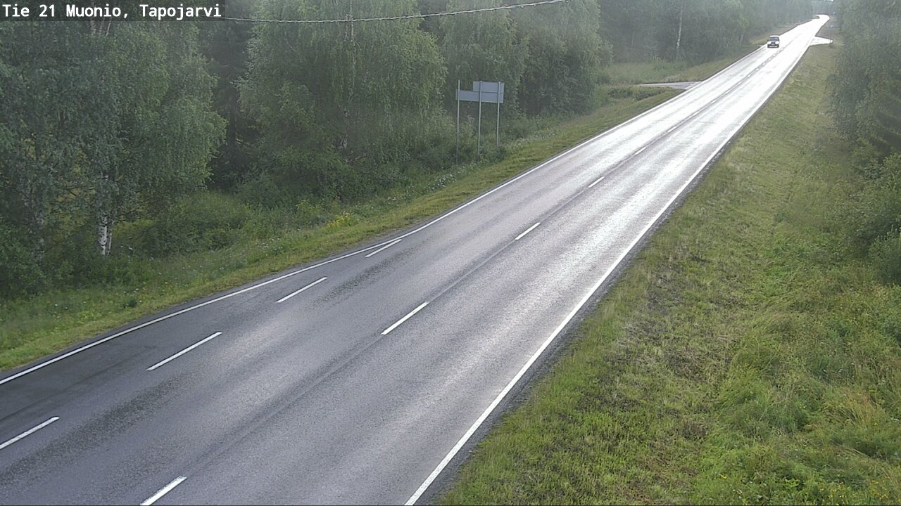 Kelikamerat Kuva Tie 21 Muonio, Tapojärvi, Muonio, Lappi