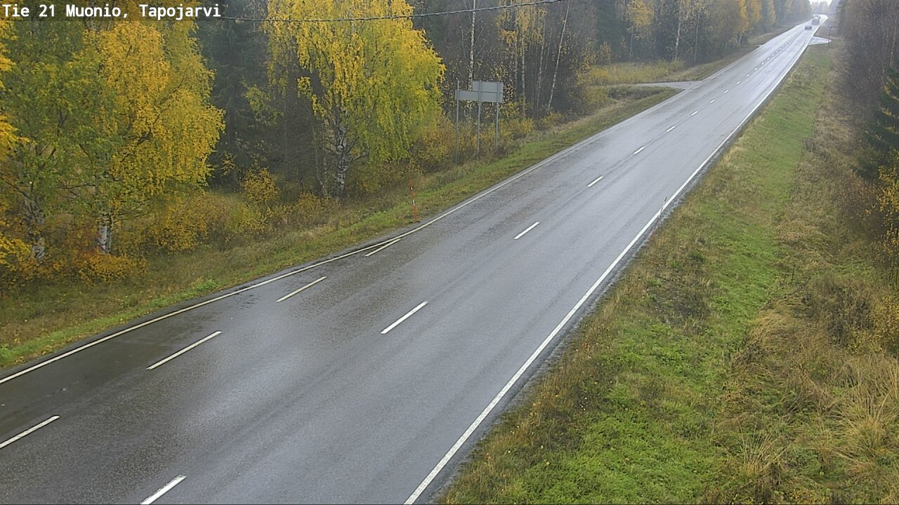 Kelikamerat Kuva Tie 21 Muonio, Tapojärvi, Muonio, Lappi